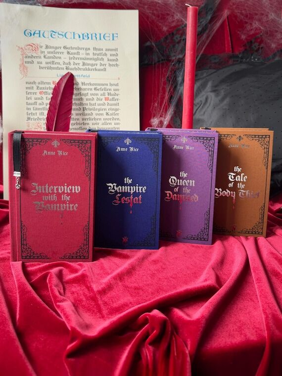 The Vampire Chronicles Custom Rebound Book Se...