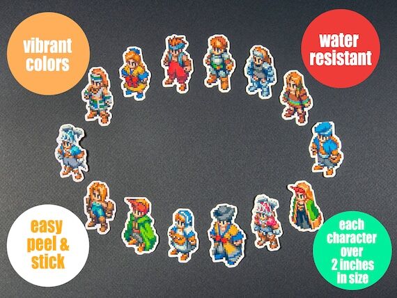 Final Fantasy Tactics Stickers | Vinyl Laptop...