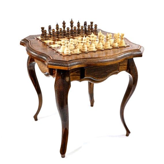 Classic Chess Table Classic: Handmade...