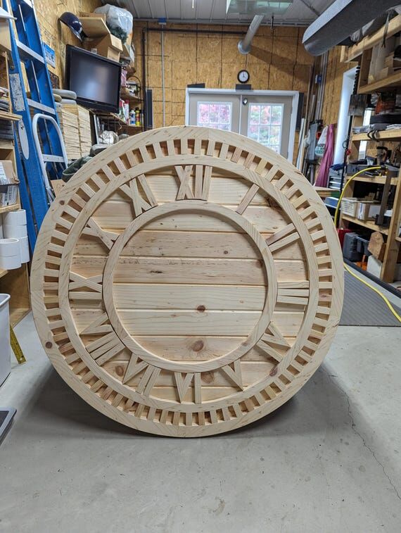 Grand Architectural Clock Face - 40 inch diam...