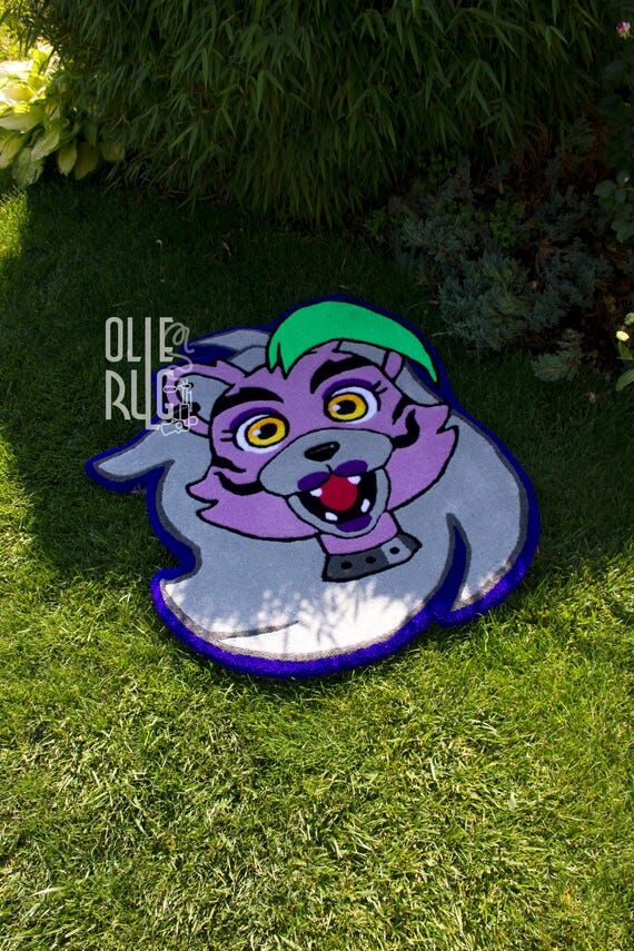 Roxanne Wolf - FNAF Tufted Floor Rug - Gamer ...