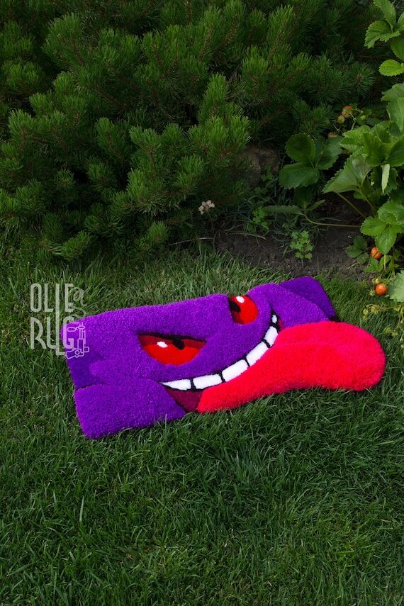 Gengar Tufting Rug – 3D Tufted Carpet – H...