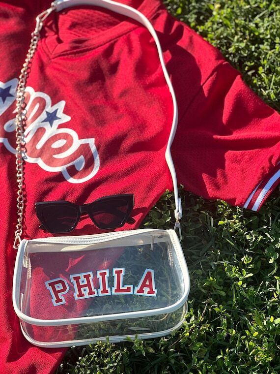 Phila Clear Stadium Approved Purse and Conver...