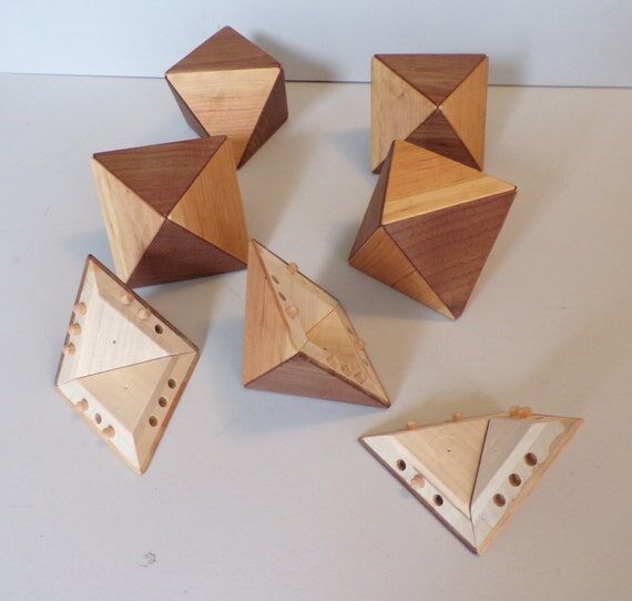 Octahedron Handmade Wooden Puzzle...
