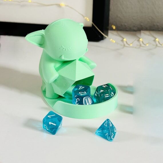 Green Goblin Dice tower, kids dice tower, han...