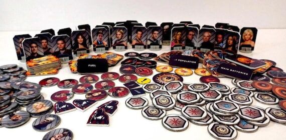 Battlestar Galactica Tokens – Base Game & A...