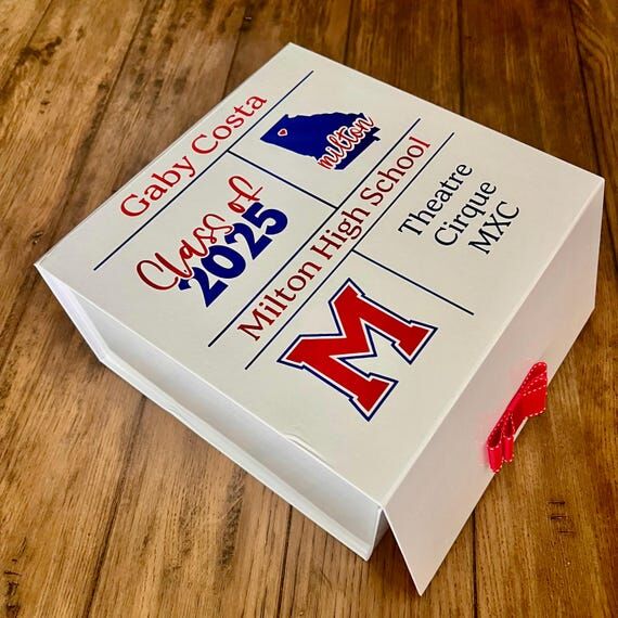 High School Graduation Memory Box: Personaliz...