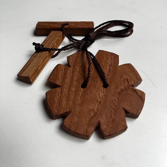 Buzzsaw, Whirligig Toy, Button Spinner made f...