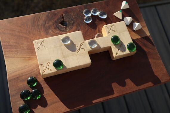 Royal Game of Ur, Handmade Ancient Mesopotami...
