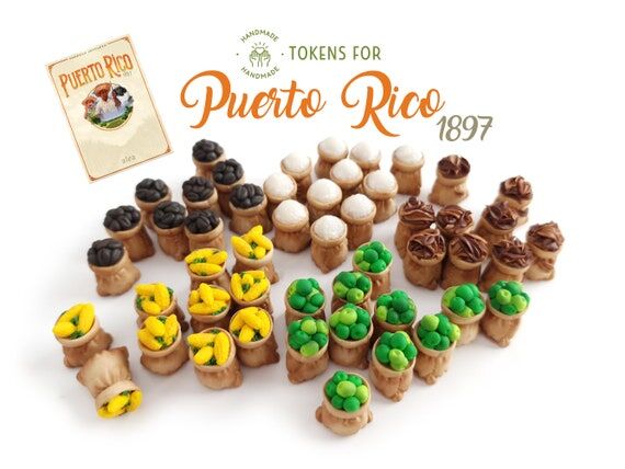 Puerto Rico 1897 Upgrade Tokens: Miniature Po...