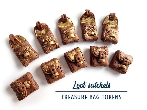 Treasure satchels for Frosthaven / Adventurer...