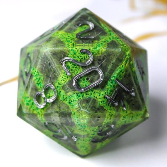 Forgotten Ruins - Stone and Moss Effect Handm...
