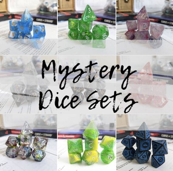 Mystery Dice Set, Dungeons and Dragons Dice (...