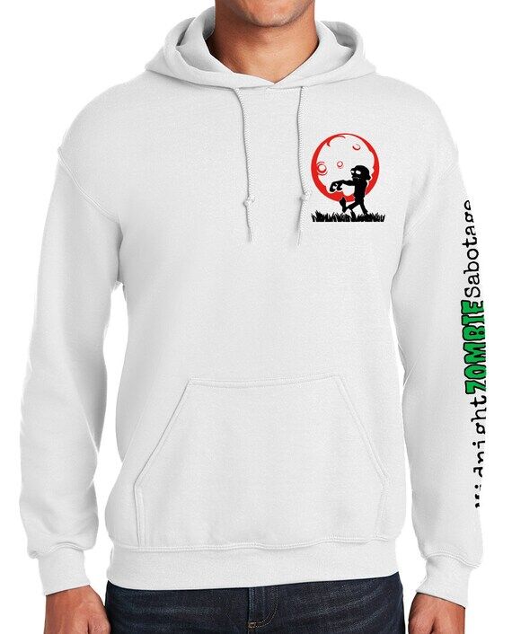 Zombie Hoodie: Midnight Zombie Sabotage Graph...