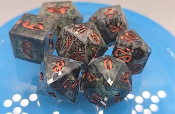 Curse of Strahd Dice Set: Handmade from Dunge...