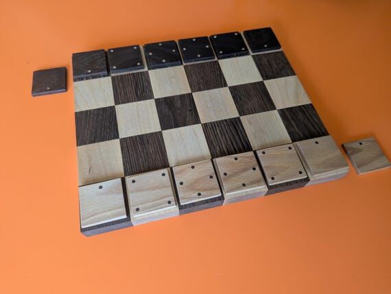 Rushi wooden game set. Abstract strategy game...