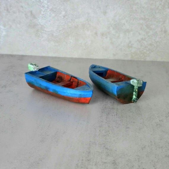 Rust Boat – Handmade Game Decor, Mini Boat ...