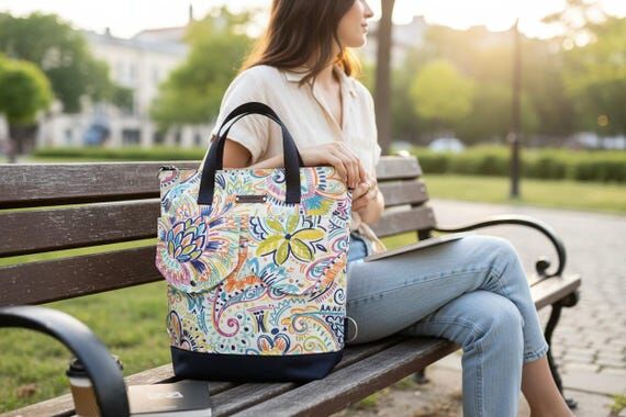 (No Social Media) pocket fronts/3-way convertible/tote bag...