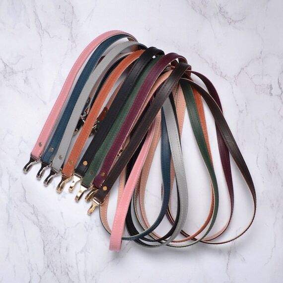 Leather strap for bag 120cm. Shoulder bag str...