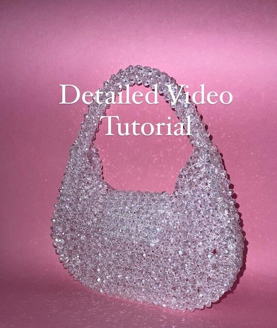 Crystal Beaded Bag Video Tutorial: DIY Evenin...