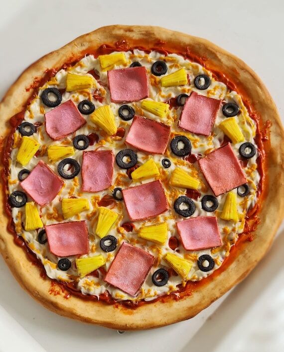 Custom Hawaiian Pizza Purse - Pineapple Pizza...