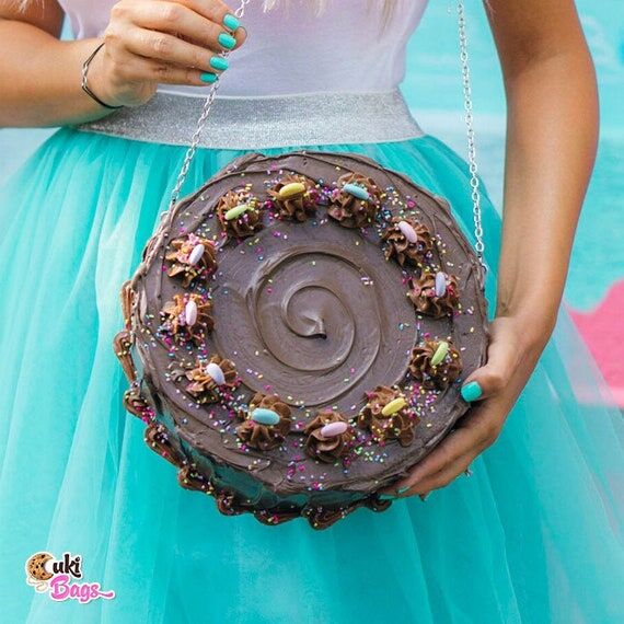 Chocolate Dream Cake Purse / Bag - custom pur...