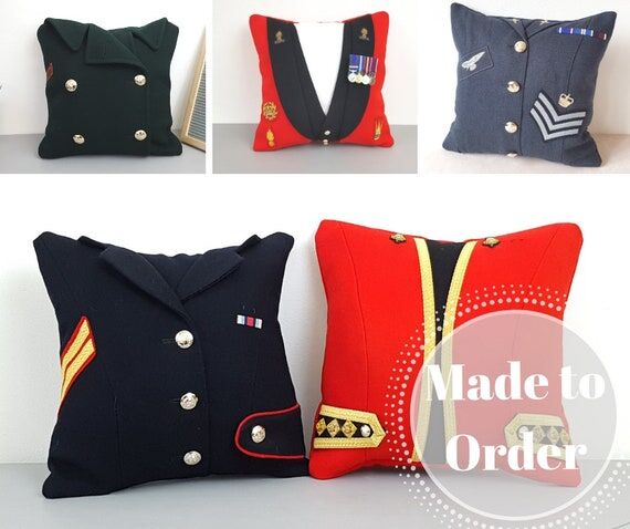 MADE TO ORDER - Upcycled military uniform cus...