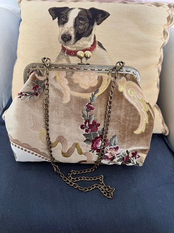 Ooak, velvet, bag, silk velvet, handmadebag, ...