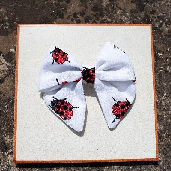 Handmade hair clip, hair clip bow, hair bow, ...