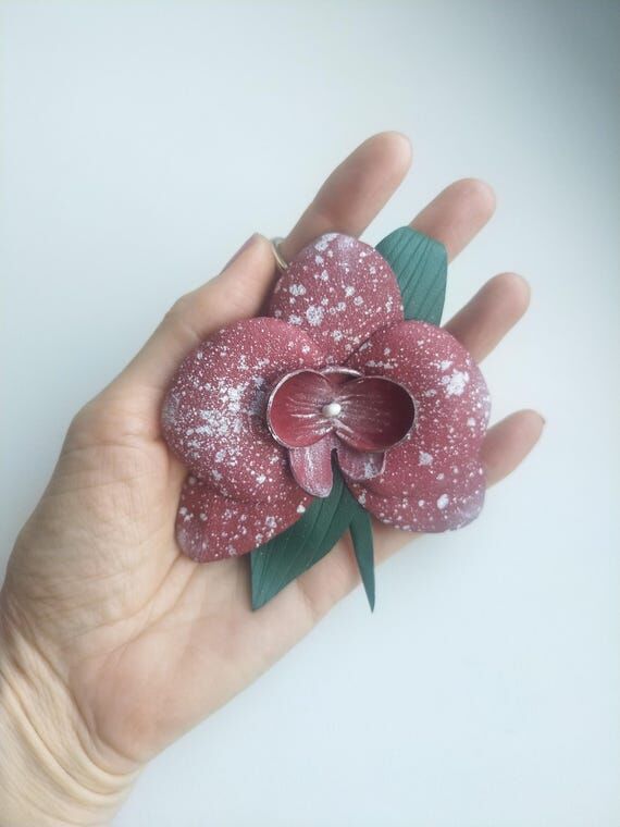 Phalaenopsis Orchid Bag Charm,wild flower,Gen...