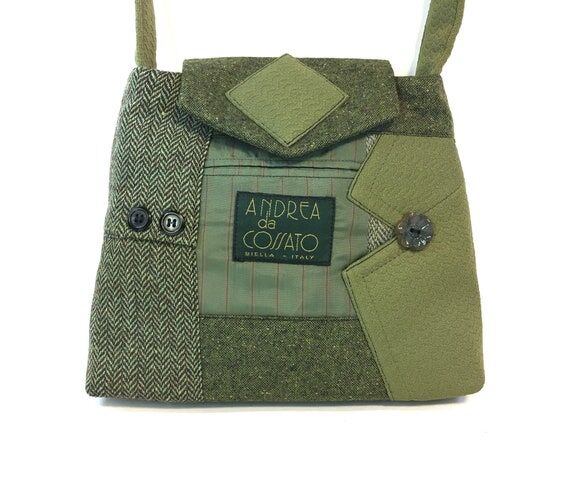 Little William #3218 - Recycled Suit Coat Han...