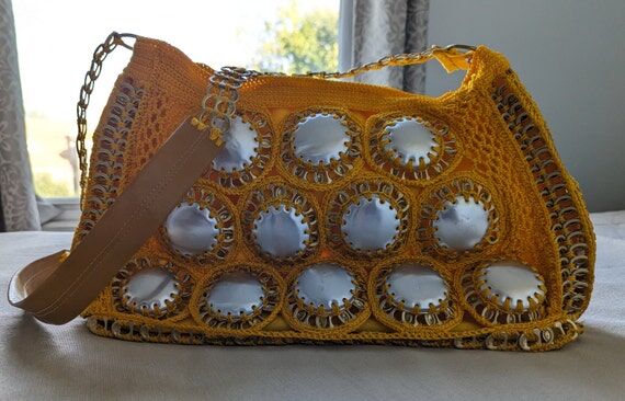 Can Tab & Crochet Handmade Tote Bag...