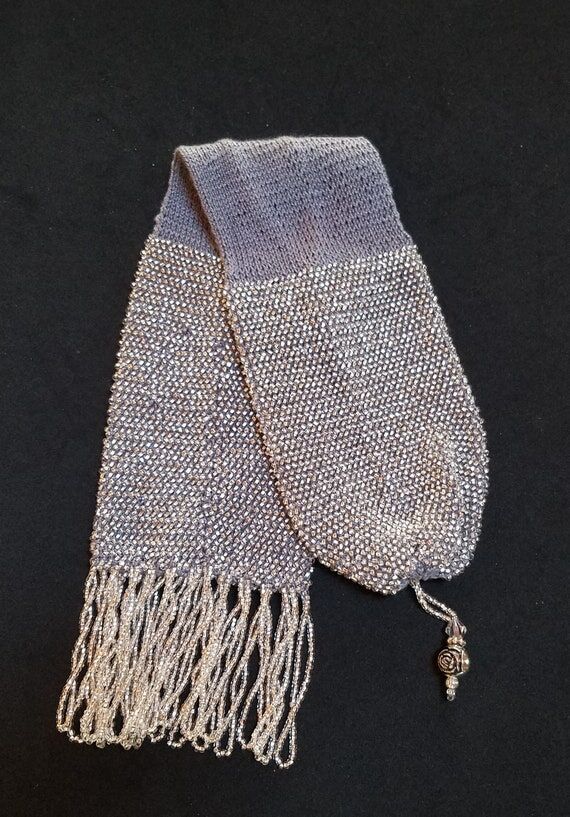 The "Fairhaven" miser purse, bead k...