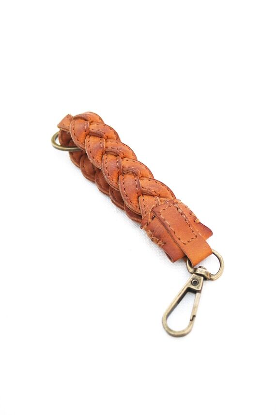 Braided Leather Keyring...
