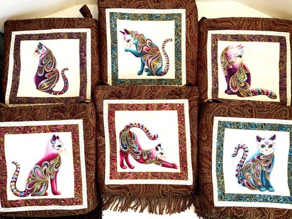 Fabric Cross Body Shoulder Bag Medium Whimsic...