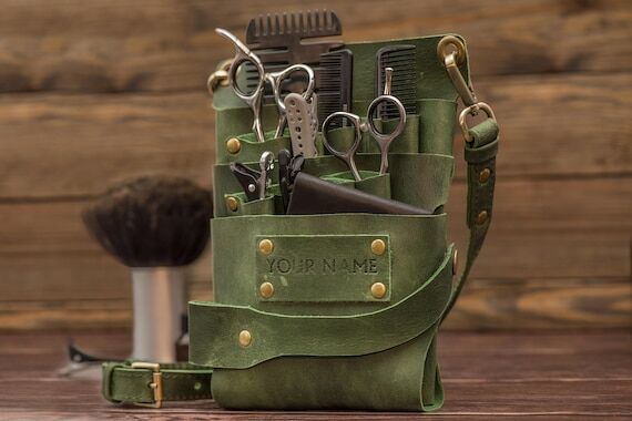 Hairdresser's Tools Pouch, Barber Belt Bag Fo...