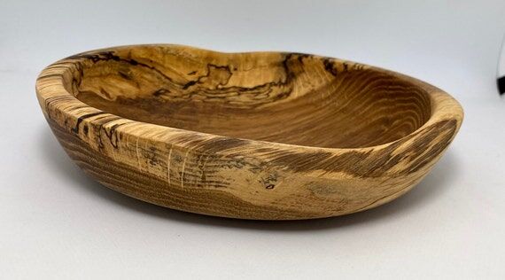 Small Wooden Oak Dish-Wood Dish-Home Decor-Di...