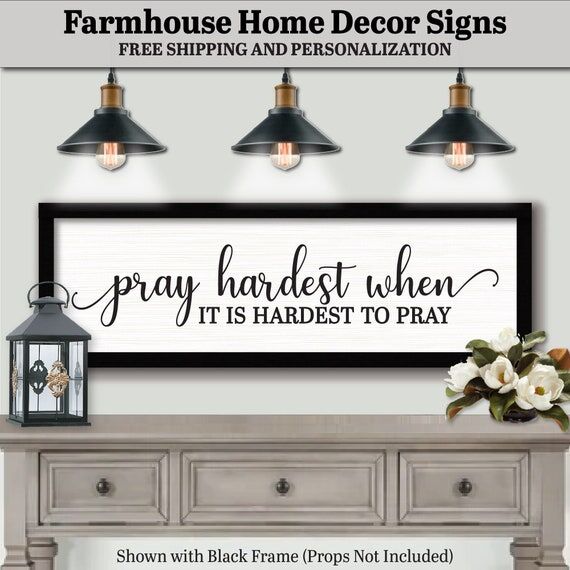 Pray Hardest When It Is Hardest To Pray, FARM...
