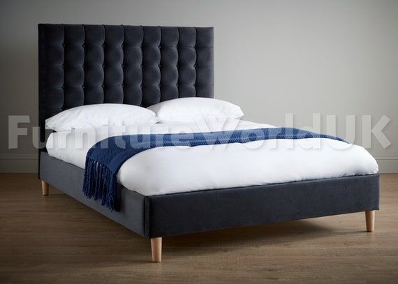 Olivia Luxury Handmade Upholstered Bed Frame ...