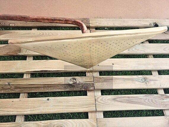 Shower Head triangular - Handmade Brass Tria...