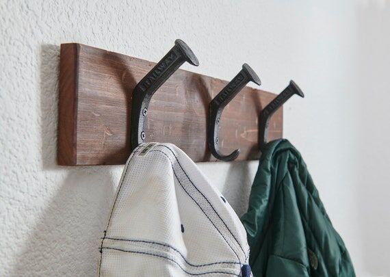 Western Towel & Coat Hanger | Railroad Spike ...