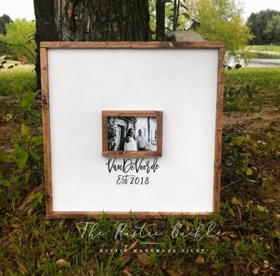Wedding Guest Book Sign | Signature Wedding S...