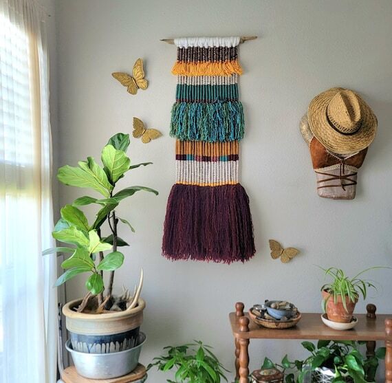Uma, Bohemian wall hanging, Southwest Boho...