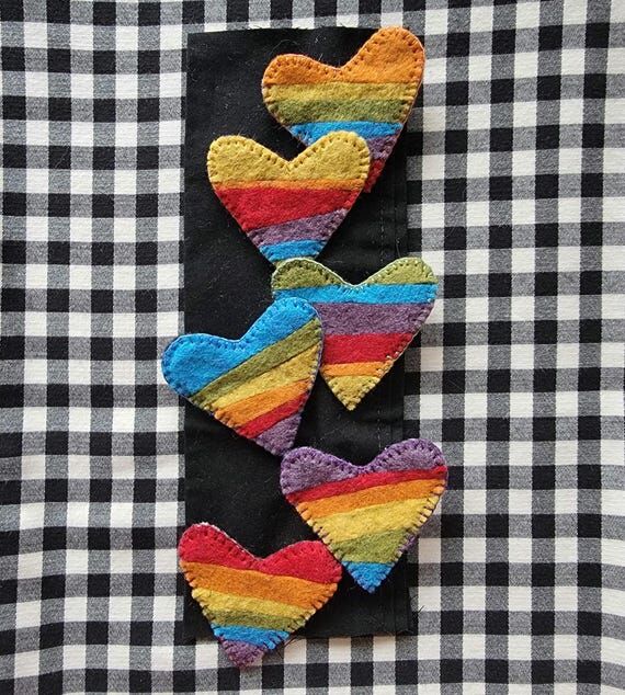 Rainbow Heart Pin...