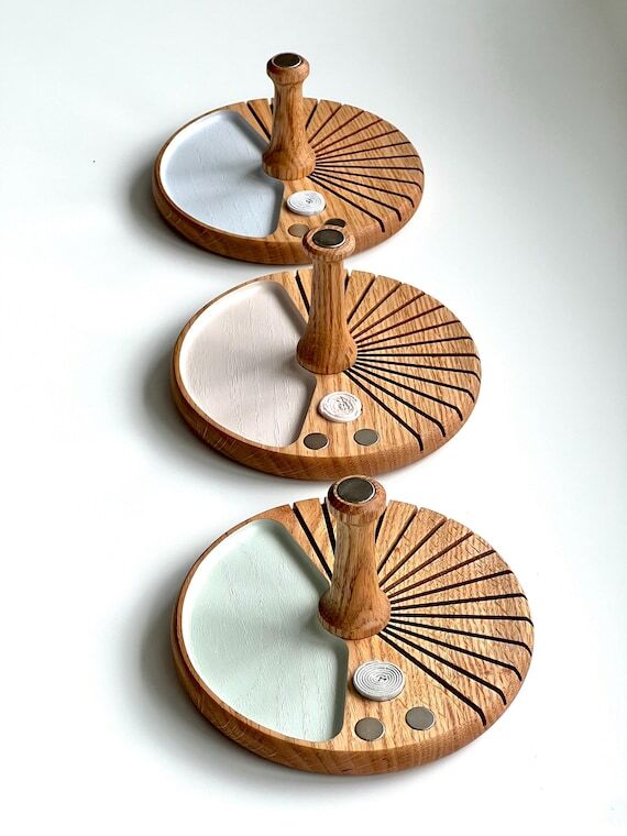Wooden Embroidery Organizer for DMC Thread Bo...