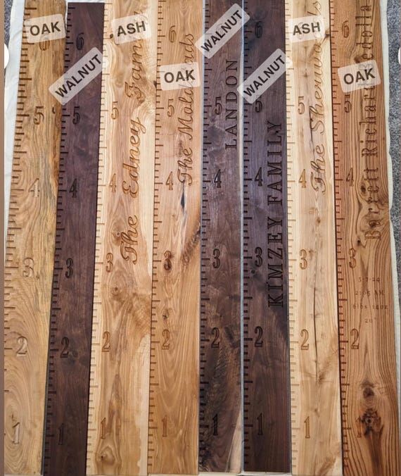 Boho Farmhouse Height Growth Chart, One Piece...