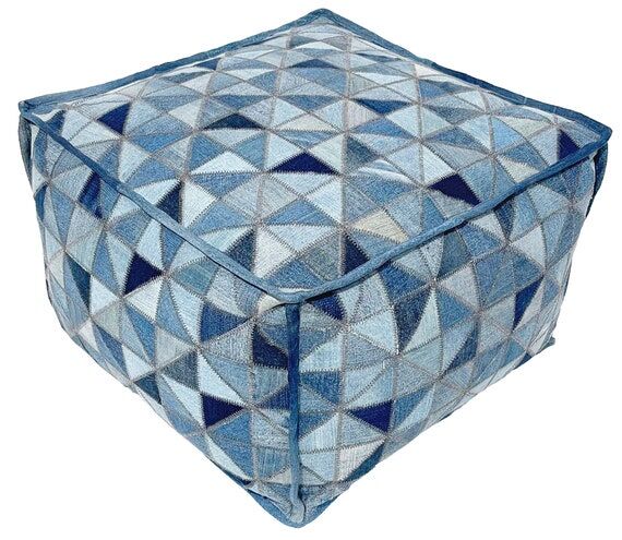 Java - Loominaire handmade pouf / footstool ...