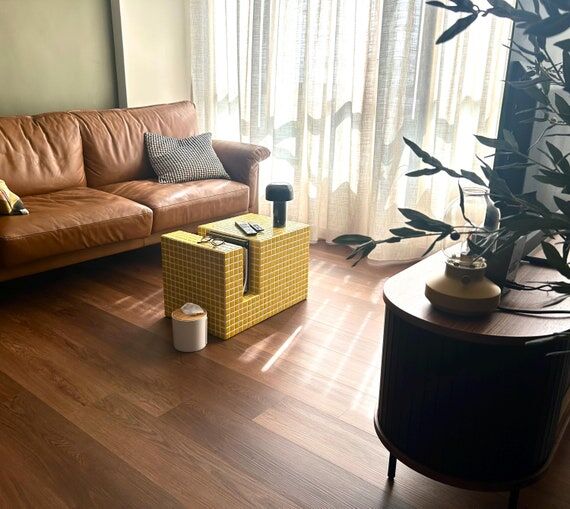 Handmade Tiled Table. Coffee Stand. End Table...