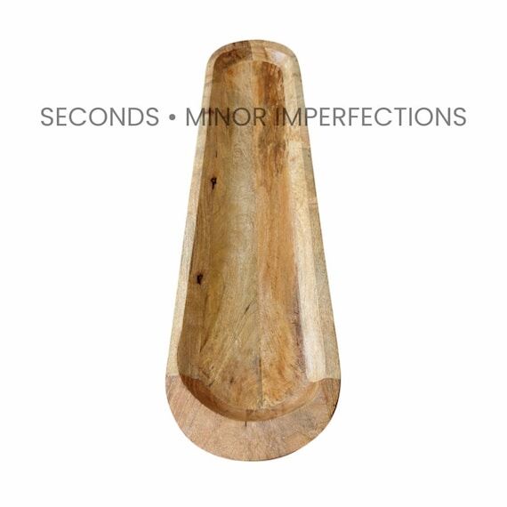 Clearance 40x9 Mango Wood Bowl – Food Safe ...