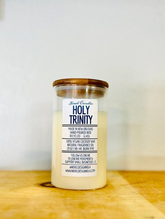 Holy Trinity Candle | Cajun Cooking Gift | Lo...